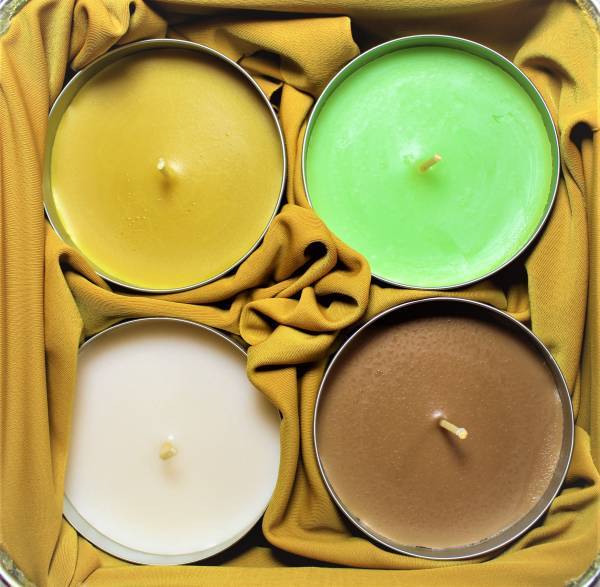 OmSiva Aromaterapi Meditasyon Mum Seti ENERJİ ARTIRICI