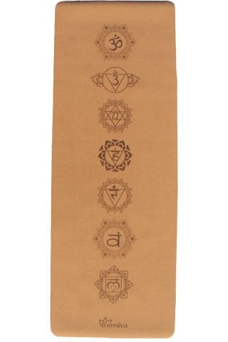 OmSiva Yoga Matı  MANTAR / CORK  PROFESYOENEL DOĞAL YOGA MATI
